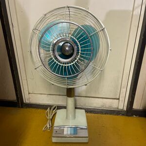  National electric fan * 30SD Showa Retro electric fan that time thing antique goods junk 