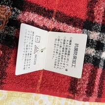 【人気柄】新品/BURBERRY/タオルハンカチ/正規品/バーバリー/綿100%/未使用/即決あり/匿名発送/ノバチェック/ハンドタオル/Y/レディース/赤_画像3