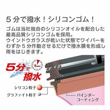 WAVS43 PIAA エアロヴォーグ 雨用ワイパーブレード 430mm 超強力シリコート 超撥水 ピアー AEROVOGUE_画像4