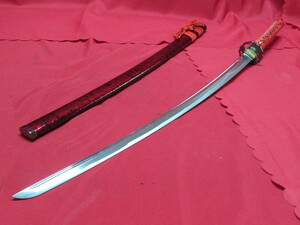 模造刀 居合刀 模擬刀 全長約100cm 刃渡り約75cm 重量約966g 管理6R0127A-G1