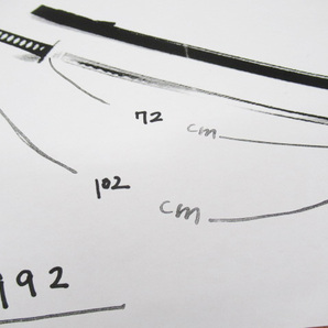 模造刀 居合刀 模擬刀 全長約102cm 刃渡り約72cm 重量約992g 管理6R0126C-G1の画像10