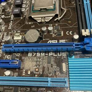 可動品 インテル第3世代 i5-3570 asus B75M-plus メモリ4G×2 電源500w グラボGeForce GTX650ti 自作PC 一式 の画像3