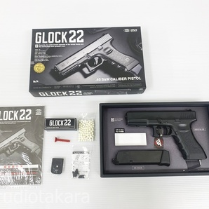 M-63-021 中古☆東京マルイ ガスブローバック ガスガン GLOCK22 G22 グロック22 美品の画像2