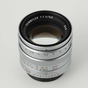 ライカ LEICA ズミルックス SUMMILUX Lマウント 50mm F1.4 シルバー 限定モデル 美品!! 送料無料!!