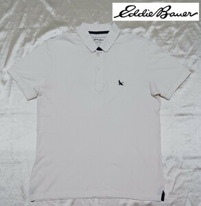 【Eddie Bauer】エディーバウアーの白いポロシャツ