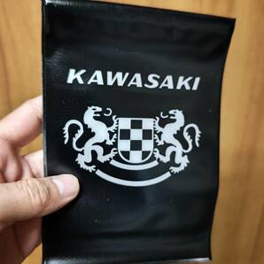 KAWASAKI 車検証入れ Z1Z2Z900RSZ400FXZ750FXZ750RSMk2マッハKHZEPZRXゼファー向い獅子向かい獅子外装テール富士河口湖オートジャンボリーの画像1