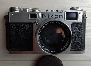 ニコン Nikon S2 ＋ IKKOR-S.C 5cm F1.4 カメラ