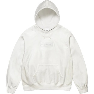 【size Large】新品未使用 Supreme x MM6 Maison Margiela Foil Box Logo Hooded Sweatshirt White / MM6 メゾン マルジェラ L パーカ