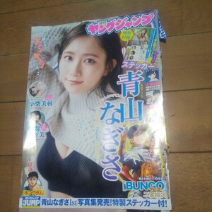 【雑誌切り抜き】 青山なぎさ 10P＋雑誌付録ステッカー