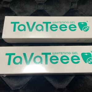 【新品・未開封】TavaTeee タバティー タヴァティー 歯磨きジェル 歯磨き粉 ホワイトニングジェル　2本セット