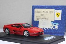 1/43 BBR Ferrari F355 Berlinetta Red BBR69A フェラーリ 355 ベルリネッタ レッド_画像3