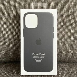新品未開封 Apple iPhone 12 mini シリコンケース ブラック
