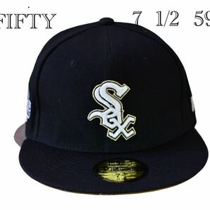 ニューエラ 59FIFTY 7 1/2 59.6cm シカゴホワイトソックス city World series MLB キャップ 帽子 メンズ レディース の画像1