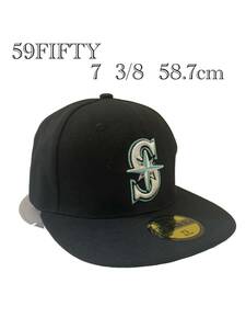 ニューエラ 59FIFTY 7 3/8 58.7cm シアトルマリナーズMLB キャップ 帽子 メンズ レディース 