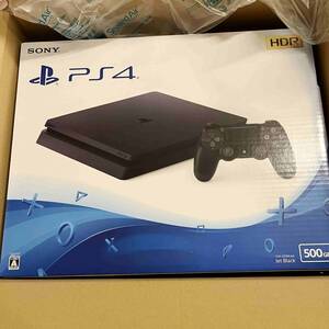  new goods PlayStation4 body jet * black 500GB CUH-2200AB01 PS4 PlayStation 4 free shipping 