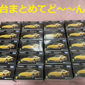 トミカ プレミアム NO.06 フェラーリ Testarossa テスタロッサ トミーモール限定 黄 20台セット 新品未開封 Ferrari ミニカー 未使用の画像1