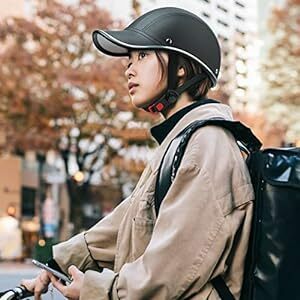 自転車 ヘルメット CPSC/CE認定済み アーバン ベースボール 帽子 スタイル 耐紫外線性 男女兼用 ロードバイク ヘルメット