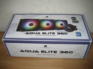 Thermalright AQUA ELITE 360 簡易水冷CPUクーラー動作品