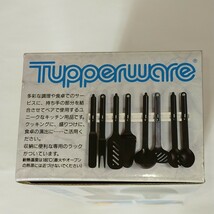 ★ タッパーウェア デラックスキッチンツールセット 専用ラック付き お玉 フライ返し トング スパチュラ レードル ★70_画像2