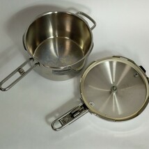 ★ タッパーウェア 圧力鍋 パーフェクトキッチン 5L ドイツ製 鍋 調理器具 時短料理 煮込料理 タッパー ステンレス ★436_画像4