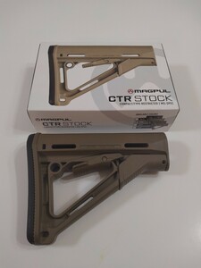 実物 マグプル CTR ストック MAGPUL FDE