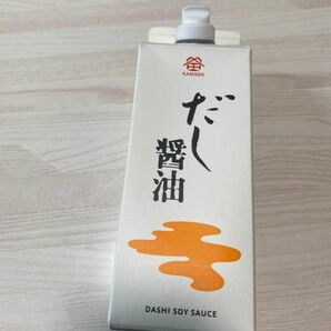 鎌田　だし醤油　500ml ×1本　送料無料　紙パック　エコ