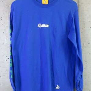 9140s3◆完売コラボ◆X-LARGE エクストララージ ♯FR2 長袖Tシャツ M/カットソー/ロンT/バッグ/鞄/スエットトレーナー/ジャケット/ブルゾンの画像3