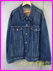 3240s17◆良品です◆4XLサイズ◆Levi’s リーバイス 3rd サード デニムジャケット Gジャン/ジージャン/ヴィンテージ風/復刻レプリカ