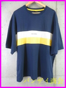 【送料300円可】0340s2◆訳有◆HELLY HANSEN ヘリーハンセン 半袖Tシャツ XL/アウトドア/ジャケット/マウンテンパーカー/