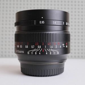 [ used ] 7 Artisans 50mm F0.95 exchange lens large diameter Fujifilm X mount 