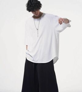 2023ss S'YTE Yohji Yamamoto ヨウジヤマモト/40/2 cotton Jersey Back stitch raglan big pullover/プルオーバ/オーバーサイズTシャツ/3