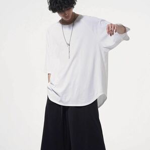 2023ss S'YTE Yohji Yamamoto ヨウジヤマモト/40/2 cotton Jersey Back stitch raglan big pullover/プルオーバ/オーバーサイズTシャツ/3の画像1