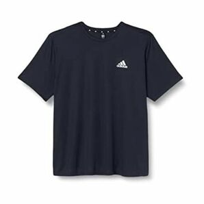 新品 adidas M D2M PL ロゴ クルーネック Tシャツ GM2090 アディダス L ブラックの画像1