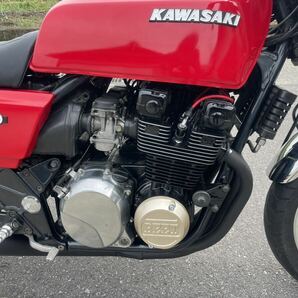 香川〜 kawasaki ゼファー400 C5 ドレミコレクション Z400FX E1カラー 本物モリワキ集合管 綺麗 好調の画像9