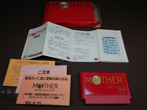 * Famicom soft [ mother (MOTHER)] коробка инструкция имеется * б/у товар ( nintendo *Nintendo* Itoi Shigesato *FC) 1989 год производства ролевая игра 