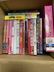 ジャンク品　DVD Blu-ray まとめ売り　高校生　アンパンマン　ゴジラ　アニメ　邦画　ドラマ　など