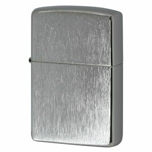 絶版/ヴィンテージ Zippo ジッポー 中古 2021年製造VERTICAL BRUSHED LINE PLATINUM 2PT-VER [S]ほぼ新品同様