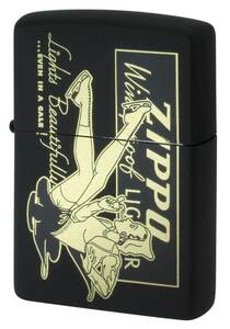 Zippo ジッポライター Windy WINDPROOF LADY BKM ウインディ ウインドプルーフ レディ BKM-3 メール便可