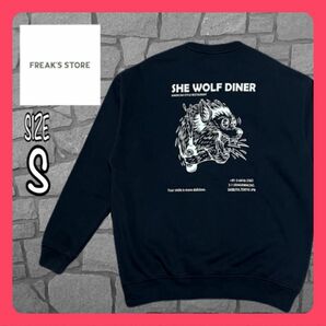 SHE WOLF DINER×FREAK’S STORE 長袖 スウェット S