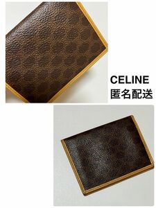 CELINE セリーヌ ヴィンテージ パスケース 定期入れ カードケース