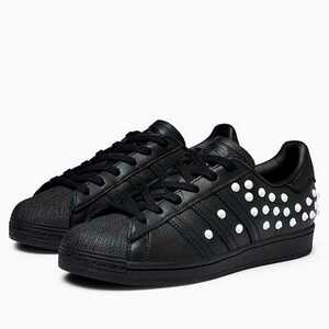 24.5. new goods Adidas super Star studs FV3343 adidas super star woman lady's box none free shipping 