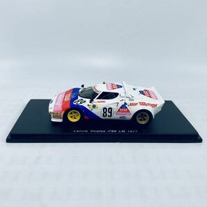 外箱無し 絶版品 希少モデル spark 1/43 LANCIA STRATO'S HF LM 1977 ESSO ランチア ストラトス ル・マン24時間耐久レース S0604の画像3