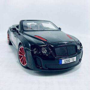 burago ブラーゴ 1/18 Bentley Continental Supersports Convertible ISR ベントレー コンチネンタル スーパースポーツ