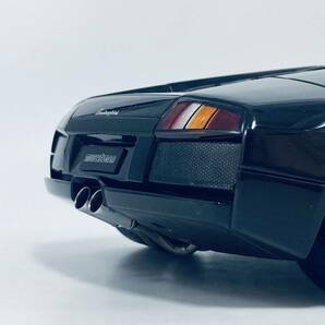 AUTOart オートアート 1/18 Lamborghini Murcielago ランボルギーニ ムルシエラゴ Metallic Black メタリックブラック 74513の画像9