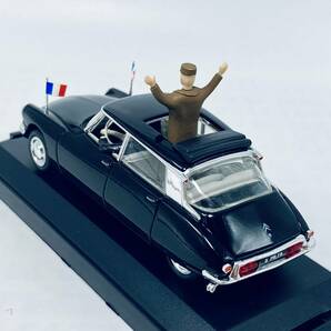 絶版品 ビンテージ VITESSE 1/43 CITROEN DS 19 GENERAL DE GAULLE シトロンDS19 ド・ゴール将軍 パレードカーの画像6