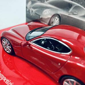 MINICHAMPS ミニチャンプス 1/43 Alfa Romeo 8C Competizione 2003 Red Metallic アルファロメオ 8C コンペティツォーネ レッドメタリックの画像9