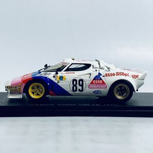 外箱無し 絶版品 希少モデル spark 1/43 LANCIA STRATO'S HF LM 1977 ESSO ランチア ストラトス ル・マン24時間耐久レース S0604の画像7