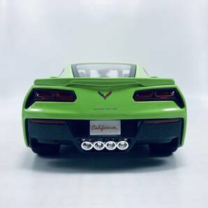 外箱無し Maisto 1/18 Chevrolet Corvette Stingray Z51 2014 Green コルベット スティングレイ Z51 グリーンの画像8