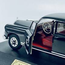 ドイツ製 FALLER 1/43 Mercedes-Benz 220 S (Ponton) 4321 BLACK メルセデスベンツ 220S セダン ブラック_画像7