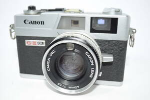 [ exterior average class ]Canon Canonet G-ⅢQL Canon #t12231
